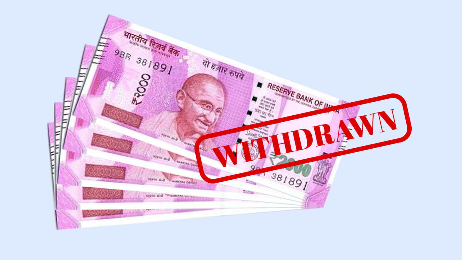 Rs 2000 Note Withdrawn by RBI